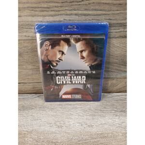 Captain America Civil War Blu-Ray + Digital Marvel Studios New